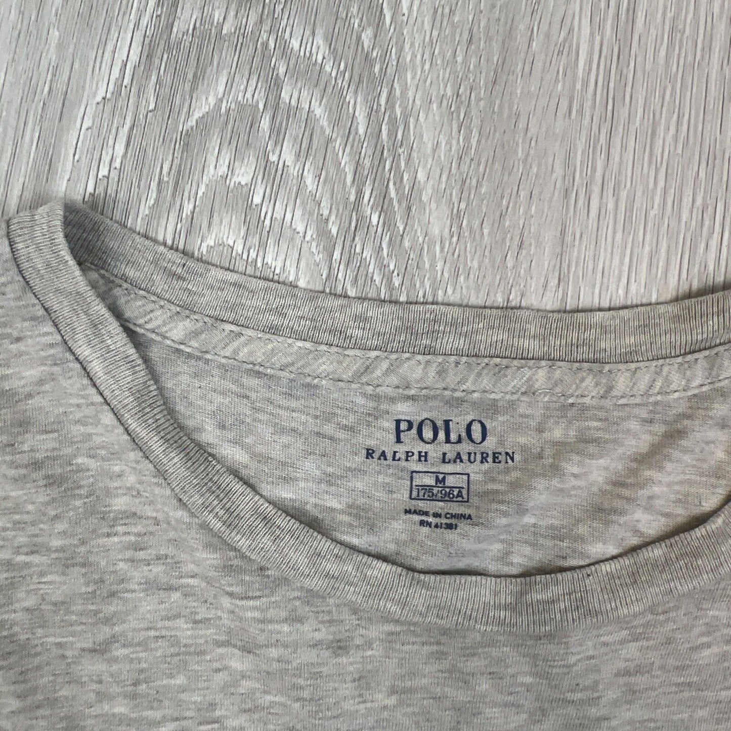 Polo Ralph Lauren Mens Grey Short T-Shirt Size Medium