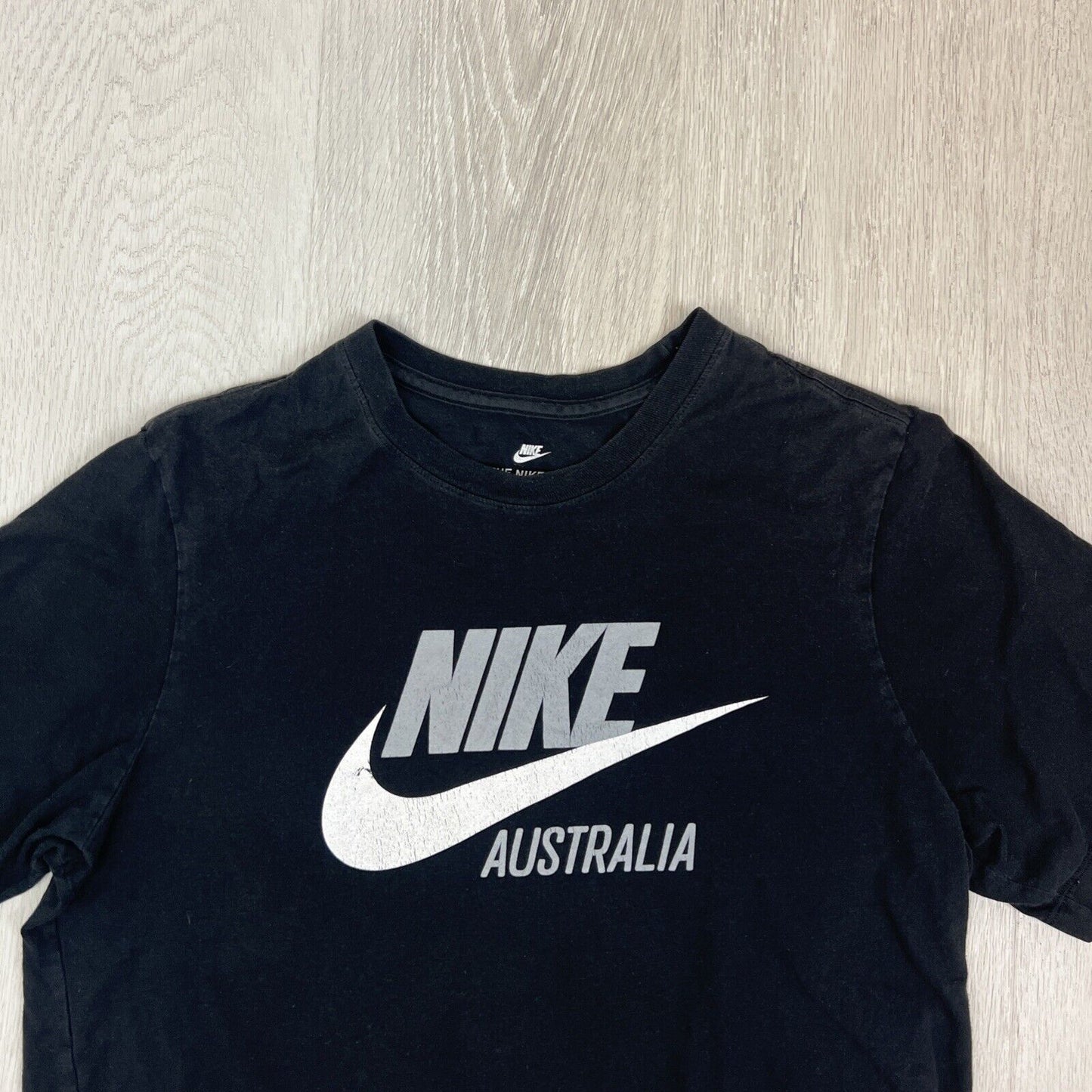 Nike Australia Mens Black Short Sleeve T-Shirt Size Medium