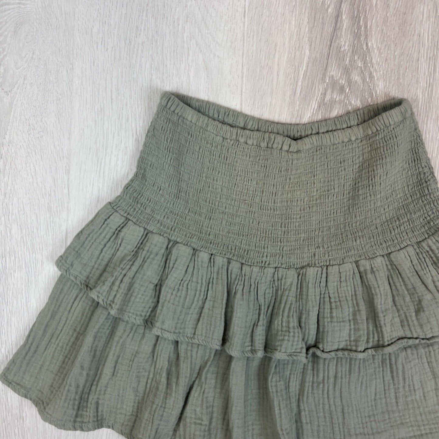 Cotton On Body Womens Khaki Green Mini Skirt Size Small