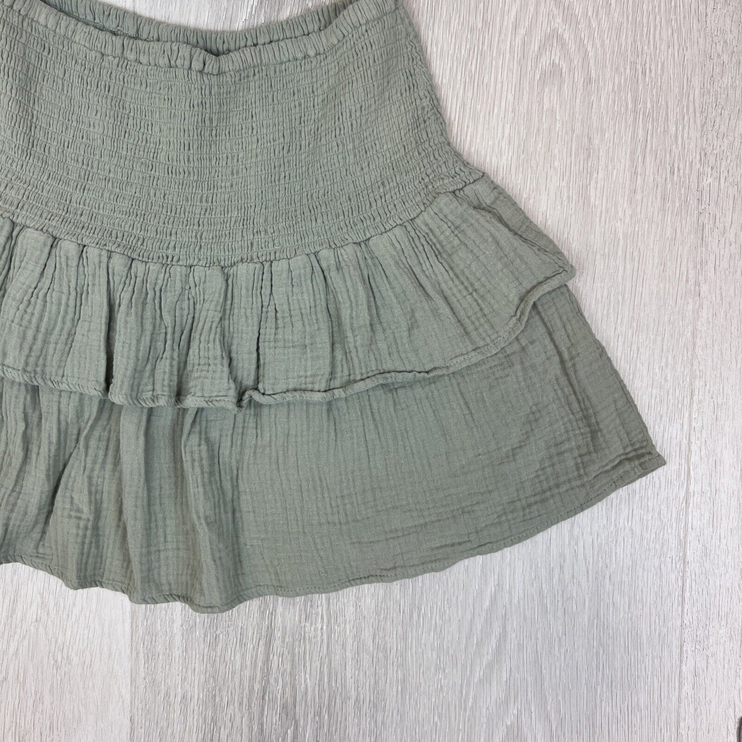 Cotton On Body Womens Khaki Green Mini Skirt Size Small