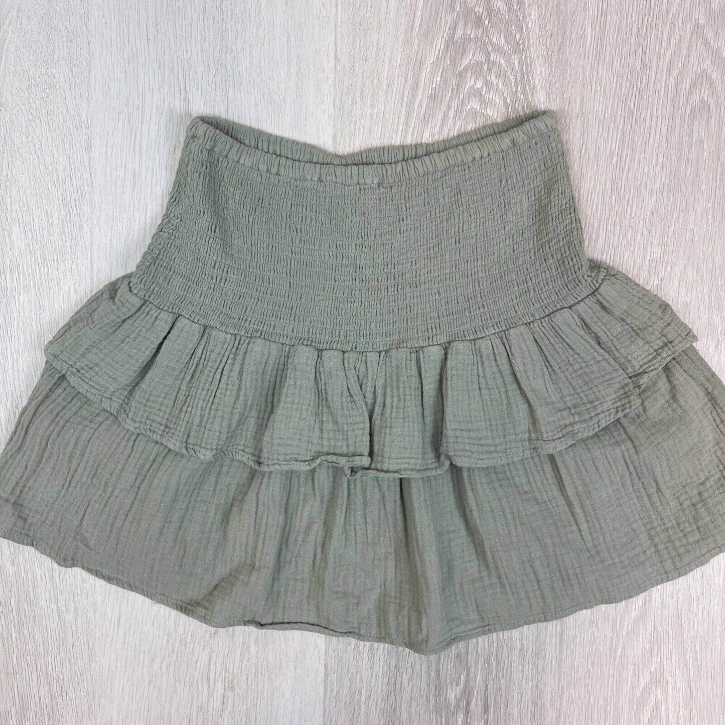 Cotton On Body Womens Khaki Green Mini Skirt Size Small