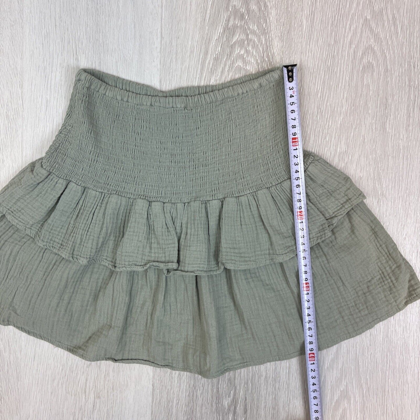 Cotton On Body Womens Khaki Green Mini Skirt Size Small