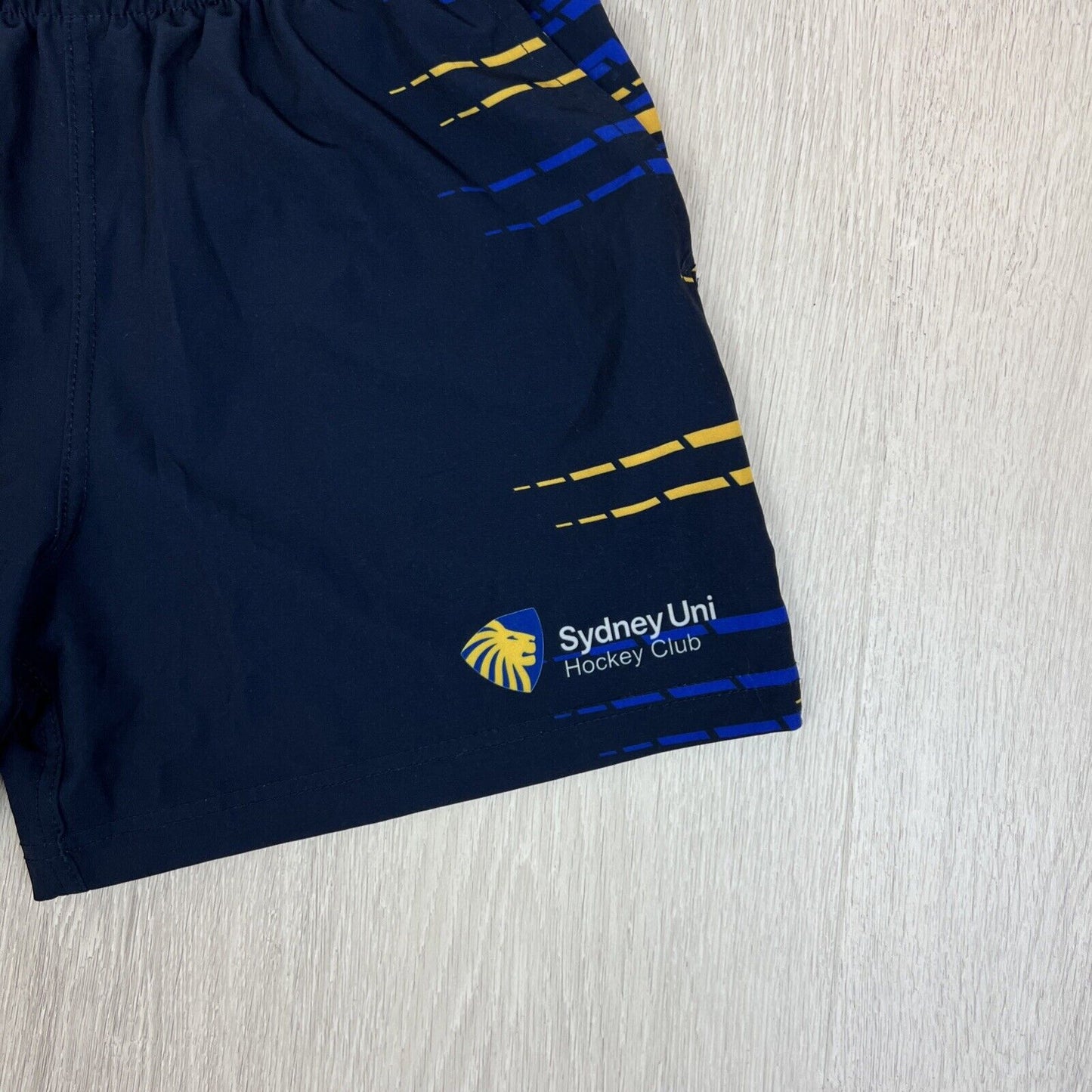 ISC Sydney Uni Hockey Club Womens Navy Blue Shorts Size 8