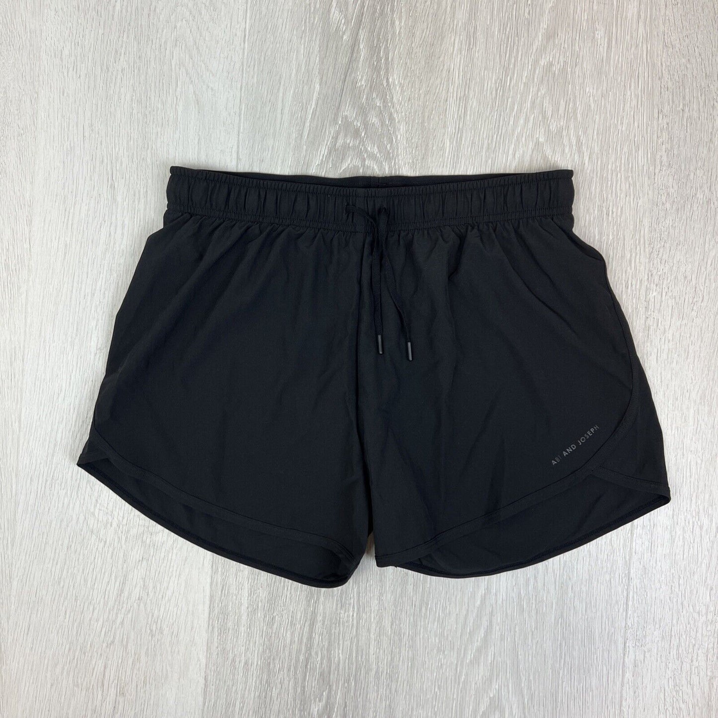 Abi And Joseph Womens Black Activewear Athletic Shorts Size Small