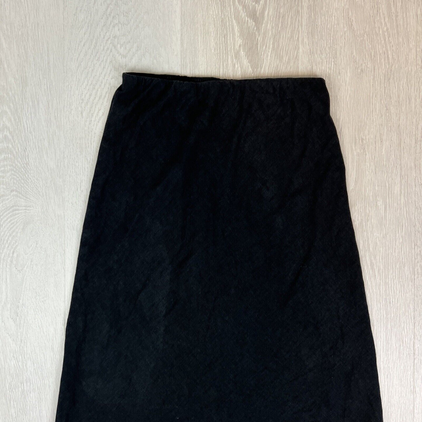 Sportsgirl Womens Black Linen Blend Skirt Size 8