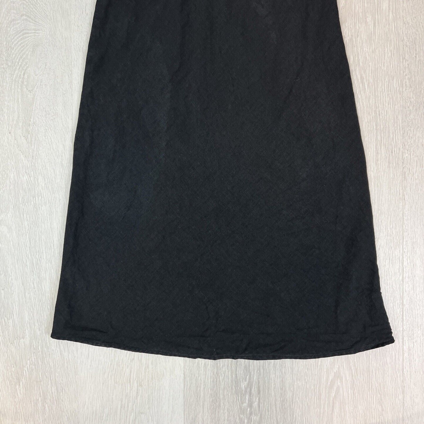 Sportsgirl Womens Black Linen Blend Skirt Size 8