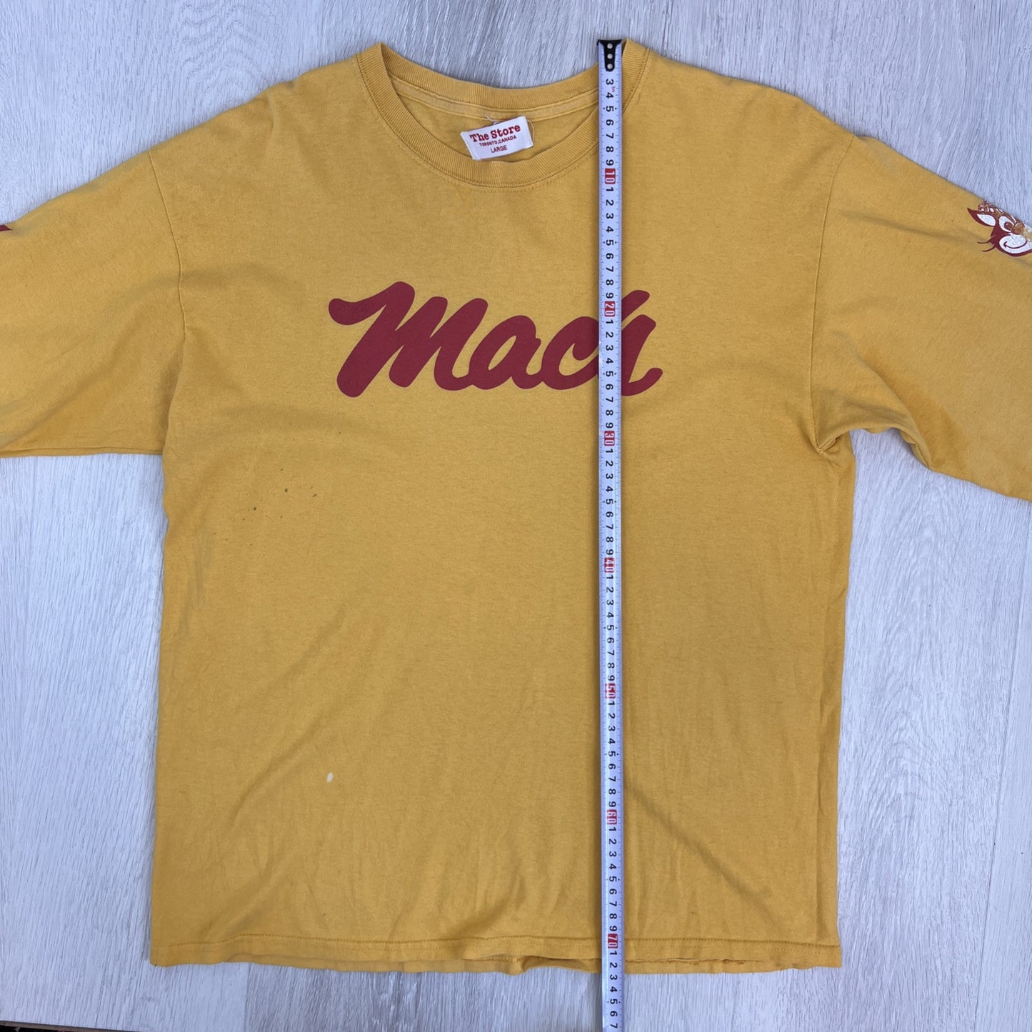 The Store Toronto Mac's Convenience Stores Mens Long Sleeve T-Shirt Size Large