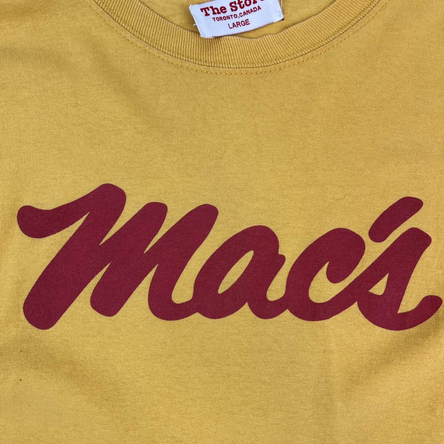 The Store Toronto Mac's Convenience Stores Mens Long Sleeve T-Shirt Size Large