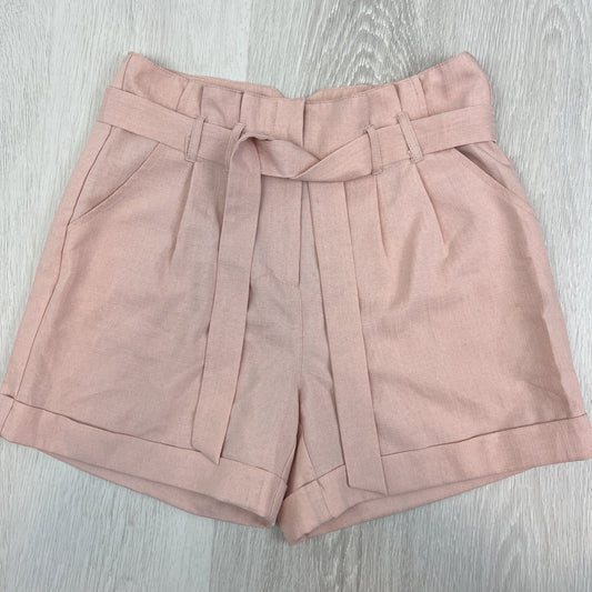 Dotti Womens High Waisted Pink Dress Shorts Bundle Size 8