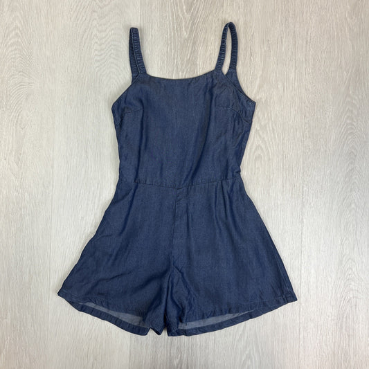 United Colors of Benetton Girls Blue Playsuit Size 8-9 Years