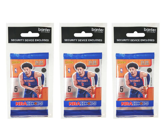 2021-22 Panini NBA Hoops Gravity Pack (5 Cards) - 3 PACKS