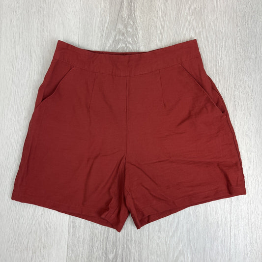 Target Womens Red Shorts Size 10