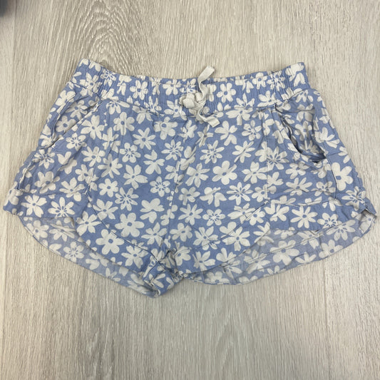 Billabong Girls Floral Pattern Shorts Size Large (12 Years)