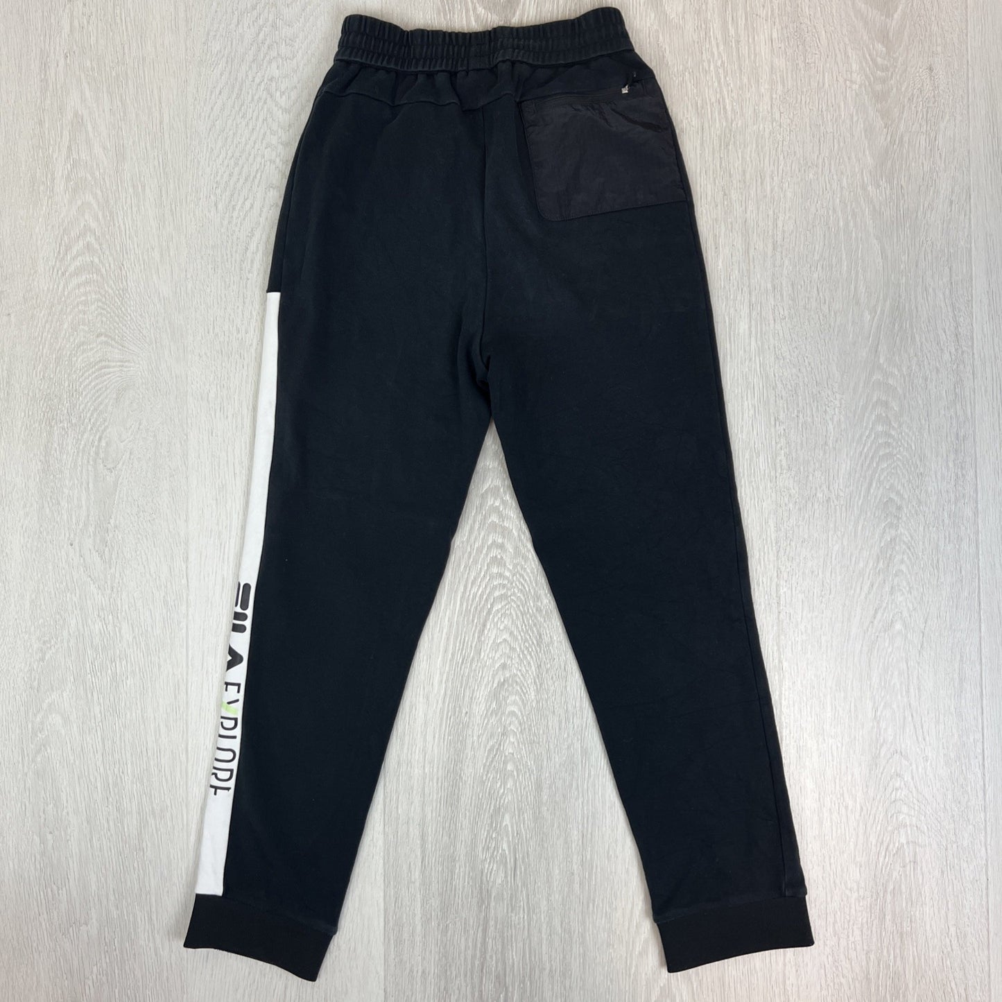 Fila Kids Performance Girls Black Trackies Size 160 / 14 Years approx
