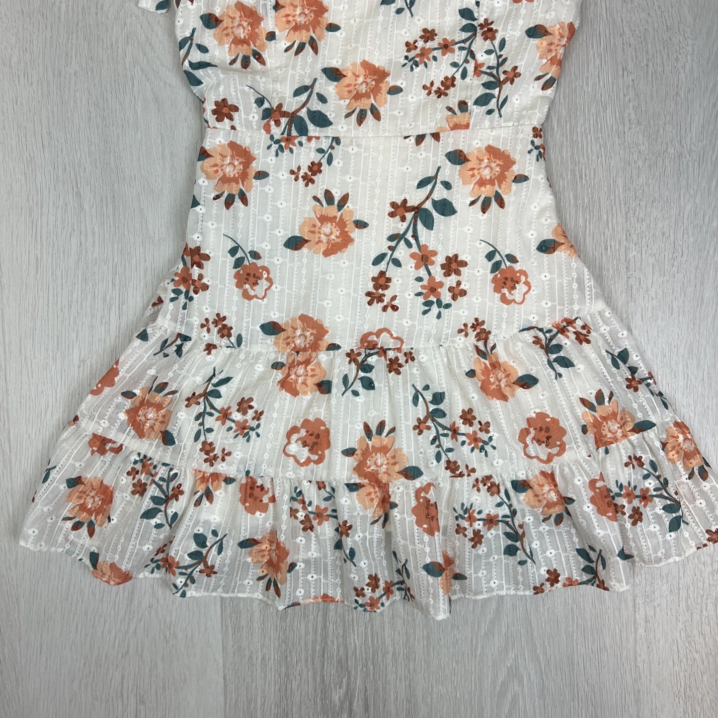 Sweet Pot Womens Floral Pattern Mini Skirt Size 6