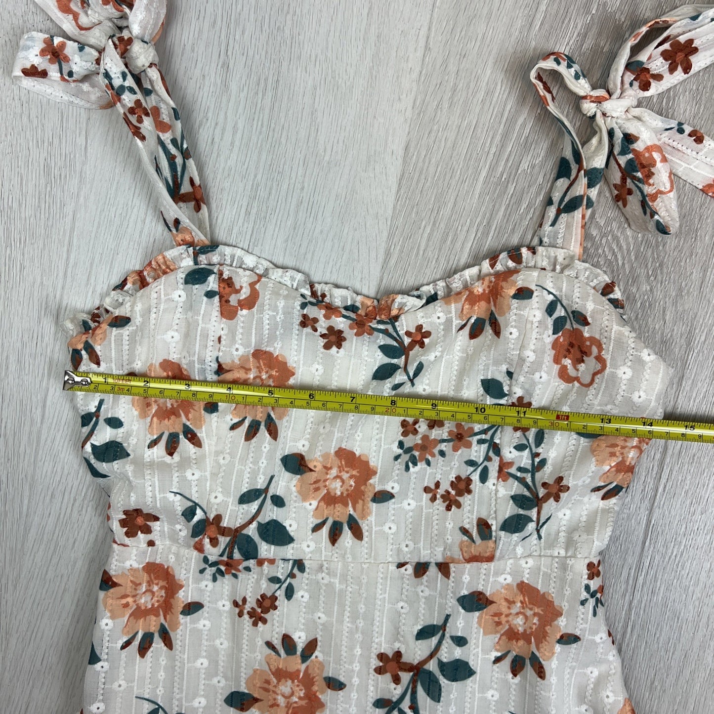 Sweet Pot Womens Floral Pattern Mini Skirt Size 6