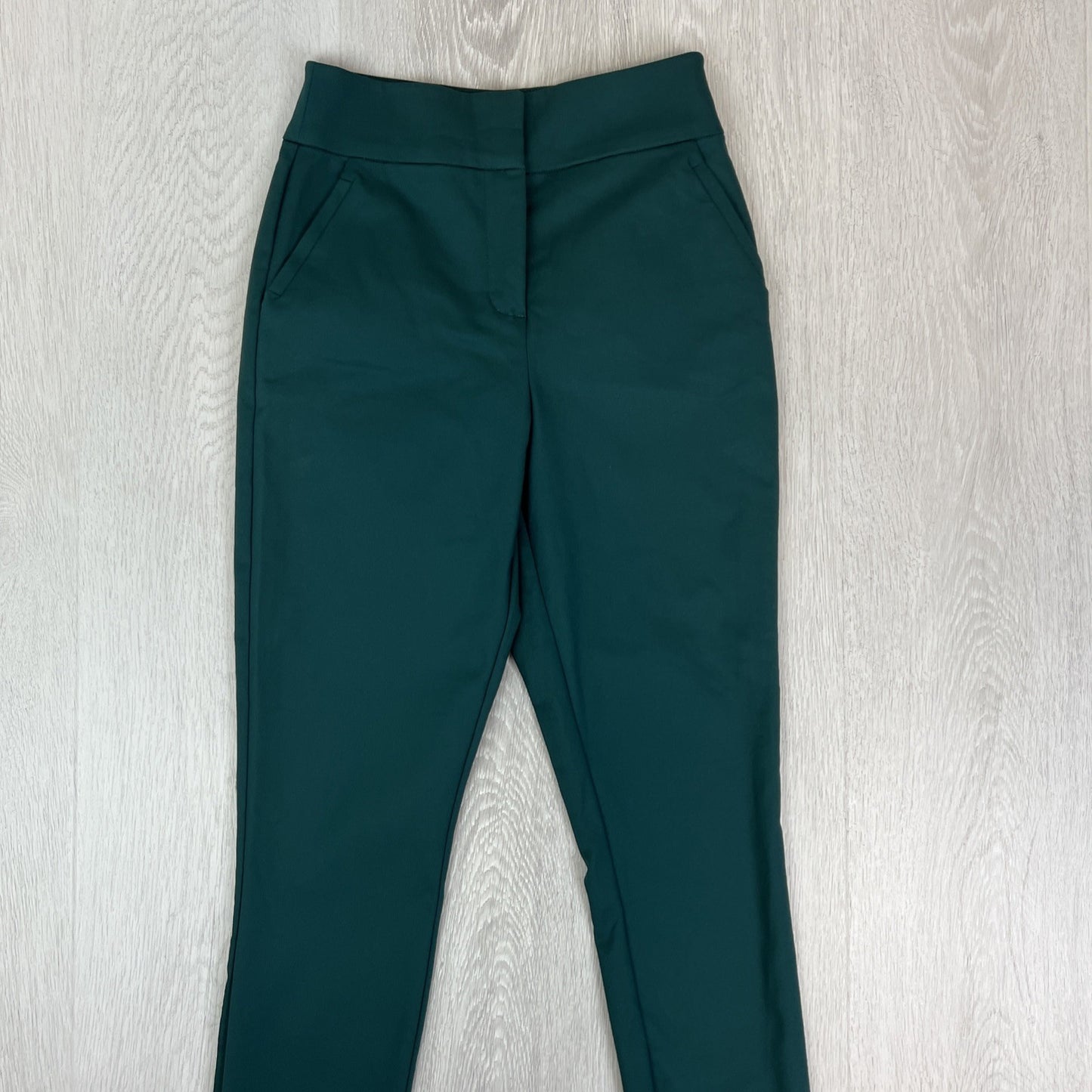 Forever New Womens Green Slim Stretch Dress Pants Size 6