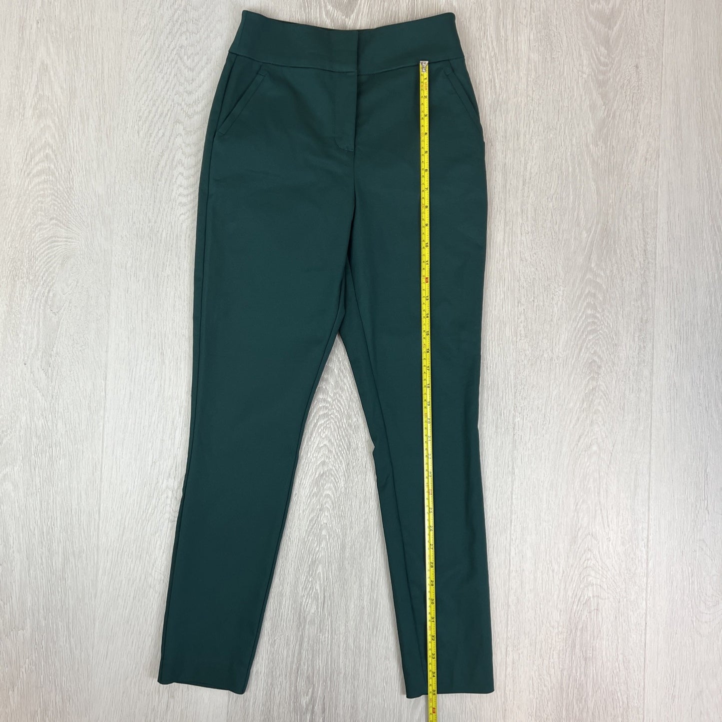 Forever New Womens Green Slim Stretch Dress Pants Size 6