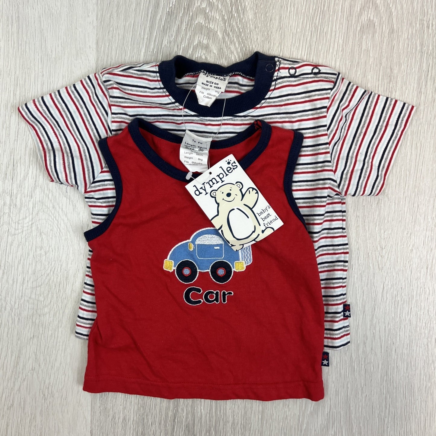 Bonds Pumpkin Patch Dymples Baby Boys Clothing Bundle Size 0-3 Months (00 & 000)