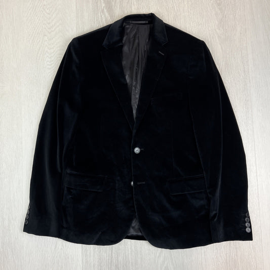 Jack London Mens Velvet Blazer Jacket Suit Jacket Sports Coat Size 50? S/M ?