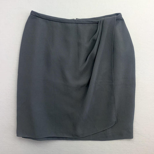 Vintage Discovery Gold Made in Aus Womens Grey Mini Skirt Size 10