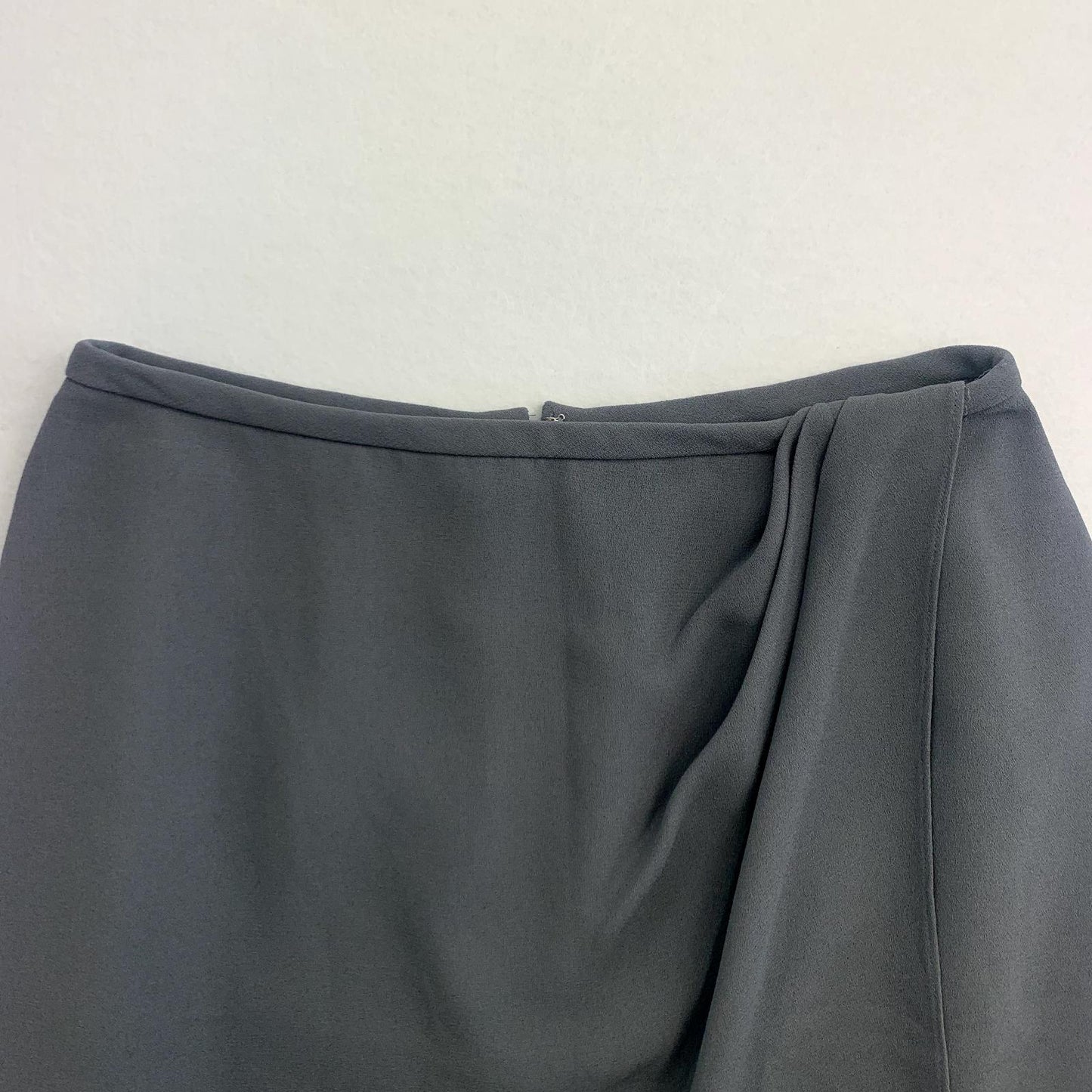 Vintage Discovery Gold Made in Aus Womens Grey Mini Skirt Size 10