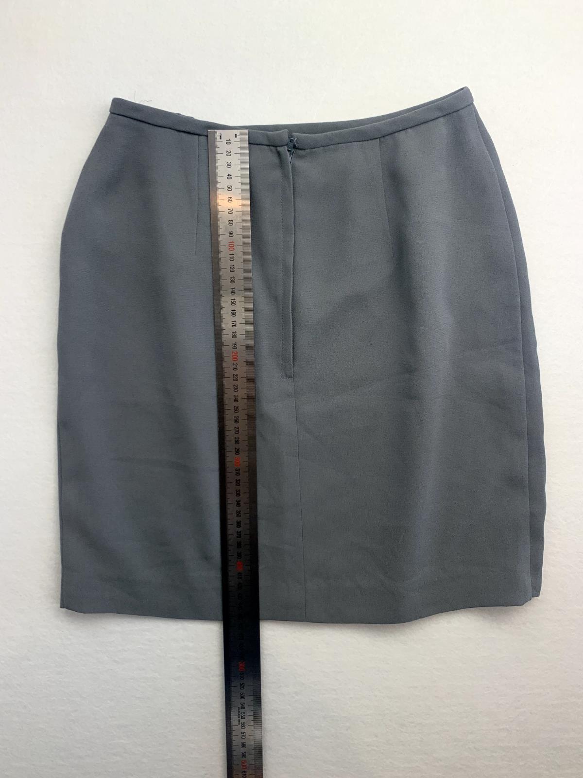 Vintage Discovery Gold Made in Aus Womens Grey Mini Skirt Size 10