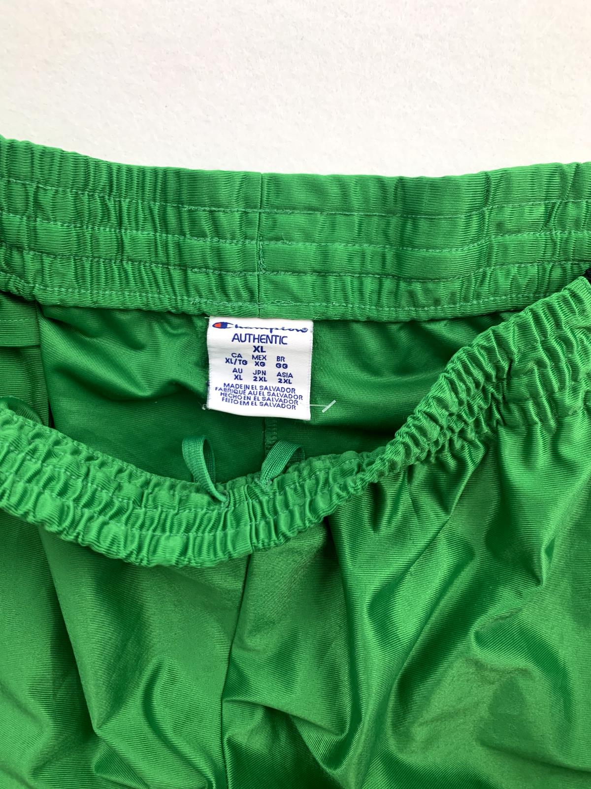 Champion Mens Green Basketball Shorts Size XL