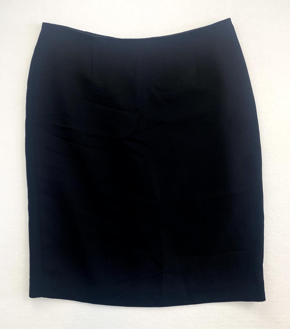 Carla Zampatti Womens Black Pencil Skirt Size 12