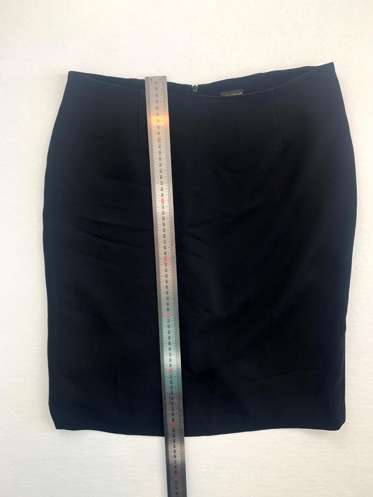 Carla Zampatti Womens Black Pencil Skirt Size 12