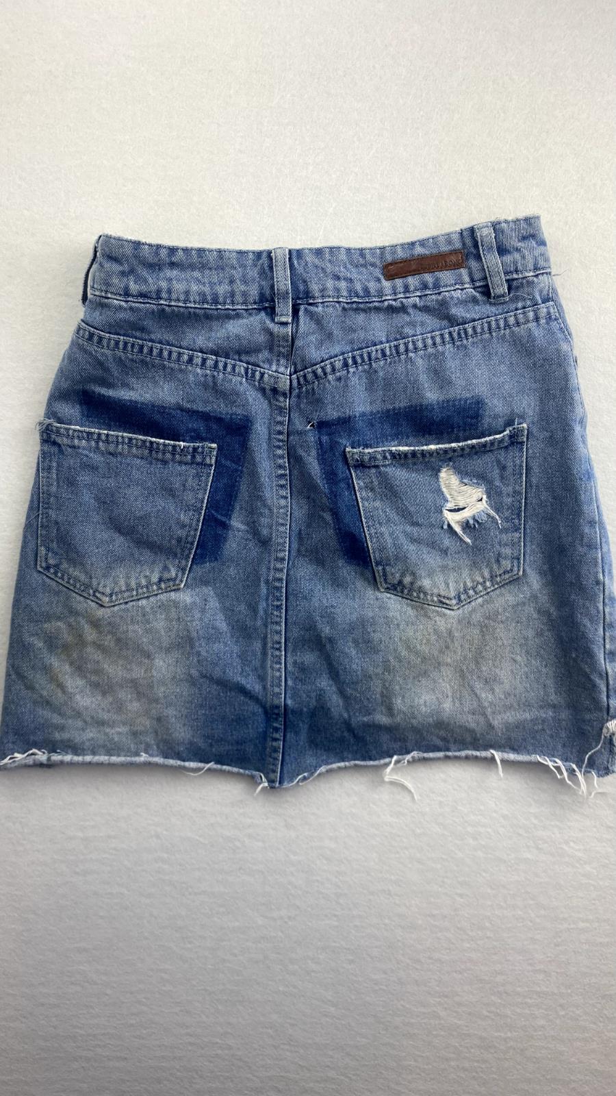 Billabong Womens Blue Denim Skirt Size 8