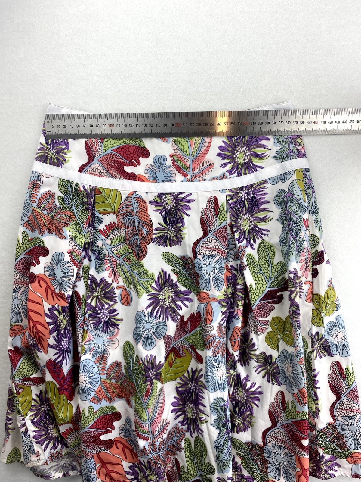 Esprit Womens Floral Pattern Pleated Skirt Size 6