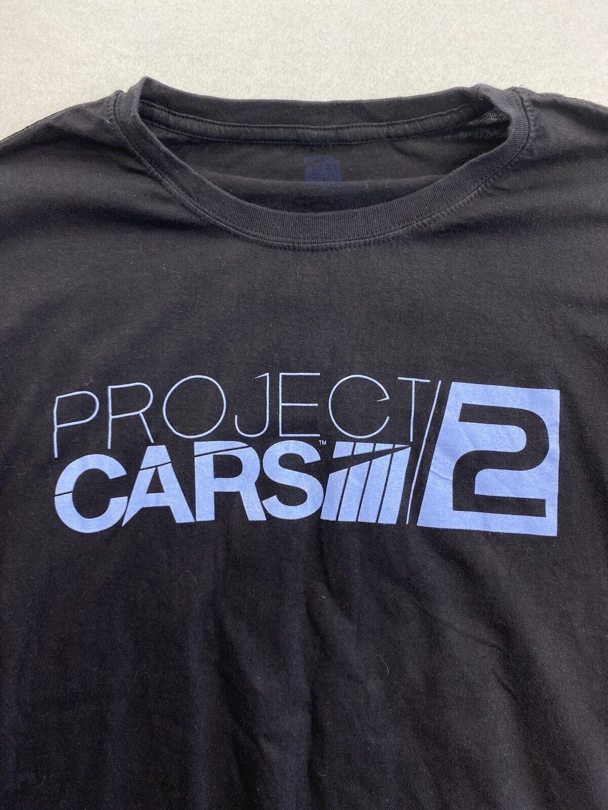 Project Cars 2 Xbox Playstation Mens Black Short Sleeve T-shirt Size Large