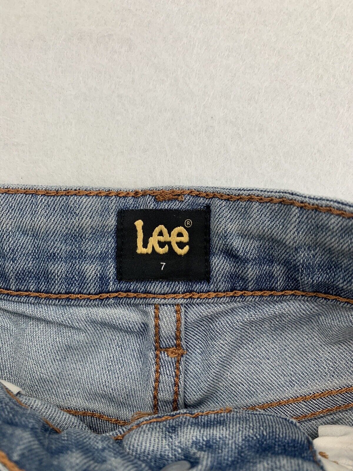 Lee Womens Denim Shorts Size 7