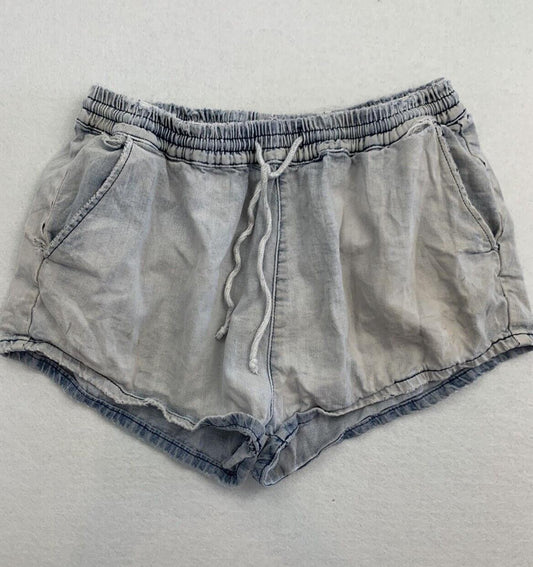 Legoe Womens Light Wash Shorts Size 1