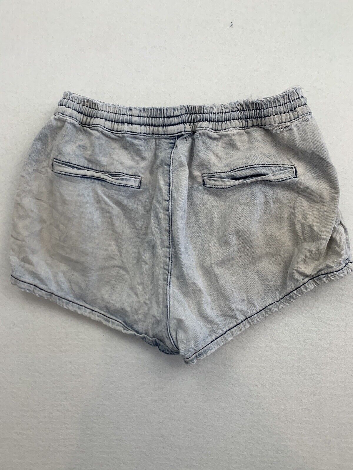 Legoe Womens Light Wash Shorts Size 1