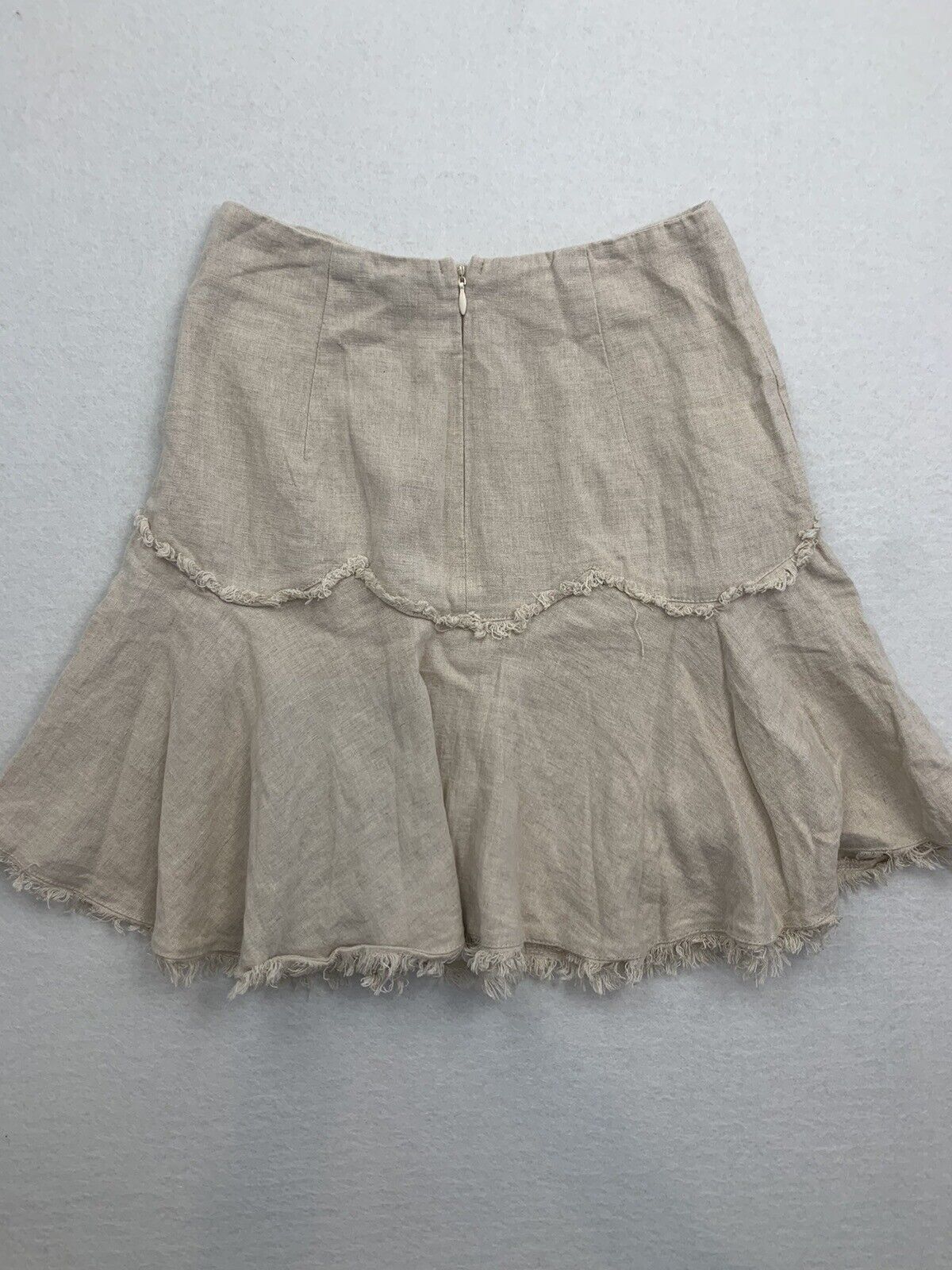 Rumor Womens Beige Skirt Size 6