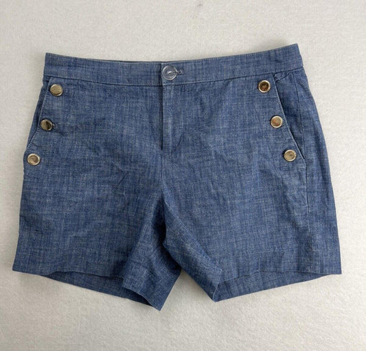 Banana Republic Womens Blue Shorts Size 2