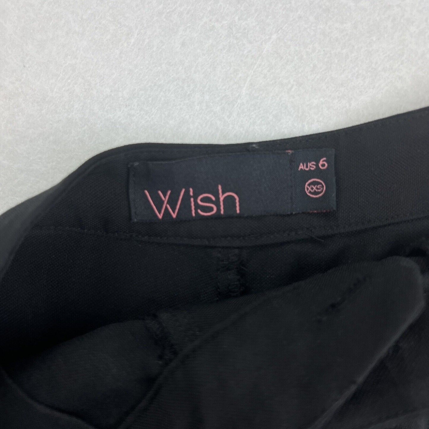 Wish Womens Black Shorts Size 6 / XXS