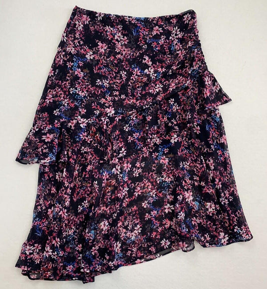 MISA Los Angeles Womens Floral Skirt Size Medium