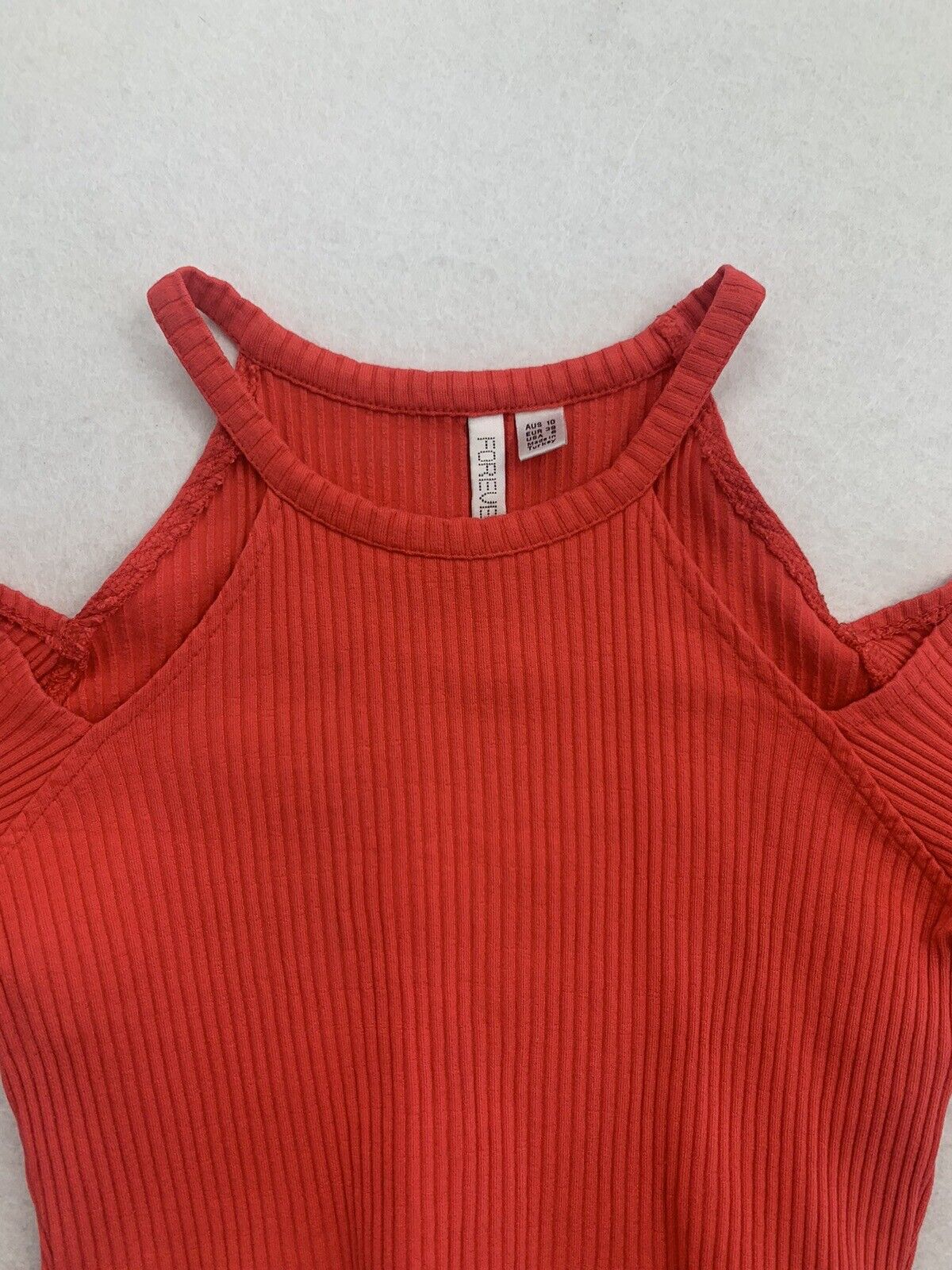 Women’s Forever New Ribbed Tank Top Size 10