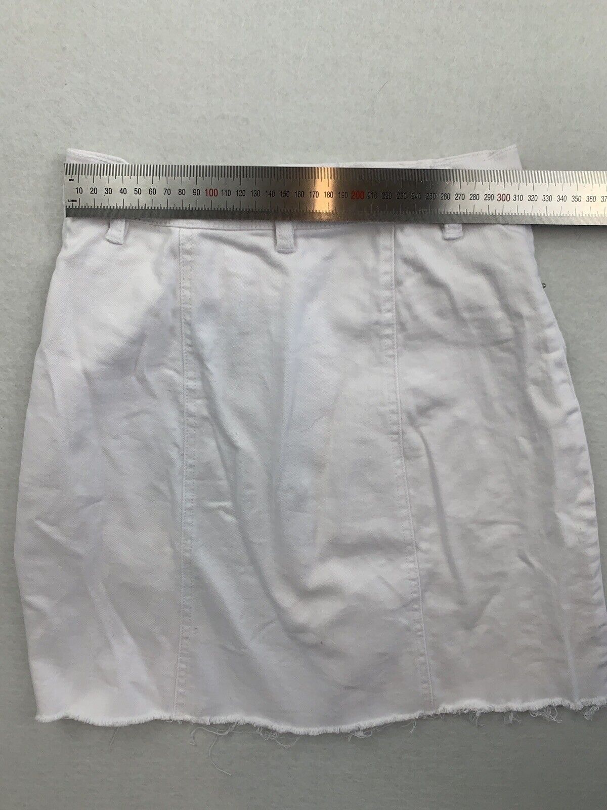 Women’s Kookai White Denim Skirt Size 36