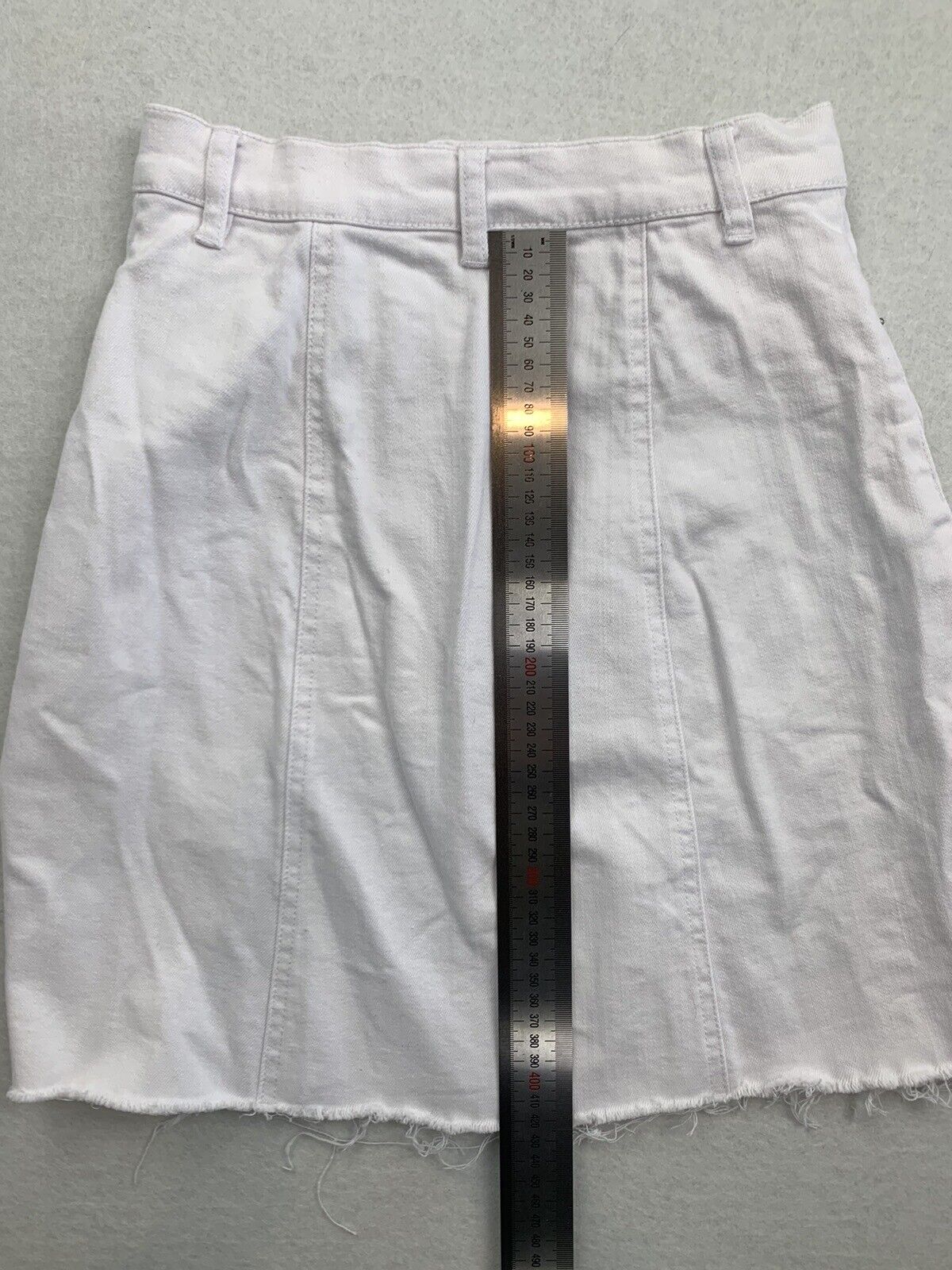 Women’s Kookai White Denim Skirt Size 36