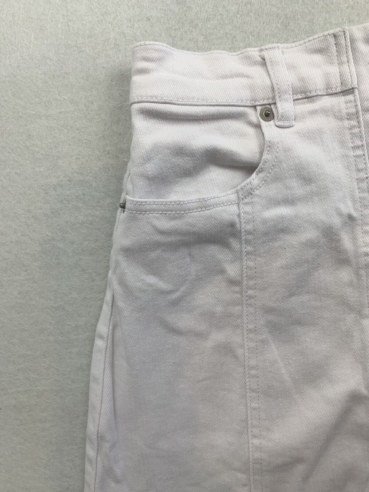 Women’s Kookai White Denim Skirt Size 36