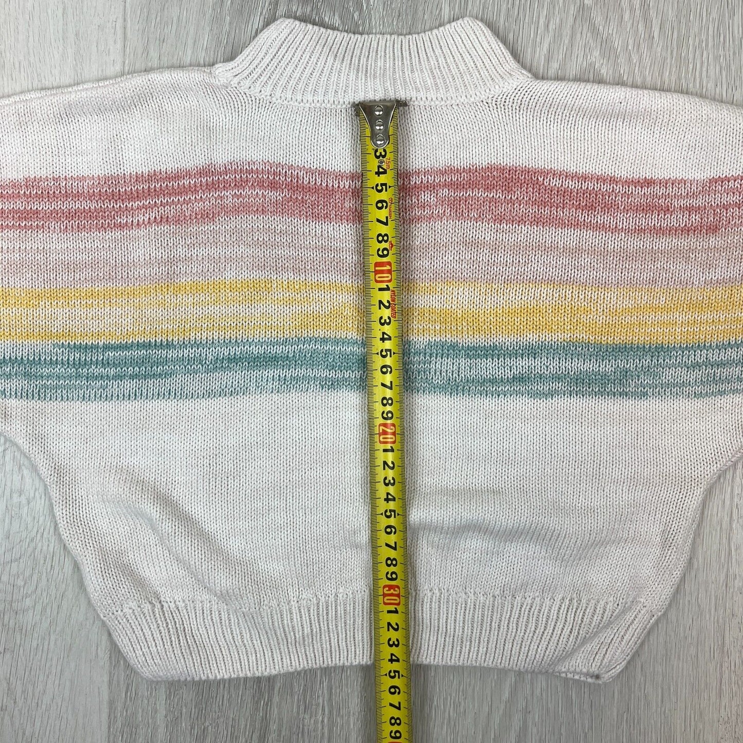 Huxbaby Girls Rainbow Organic Cotton Knit Jumper Size 6 Years