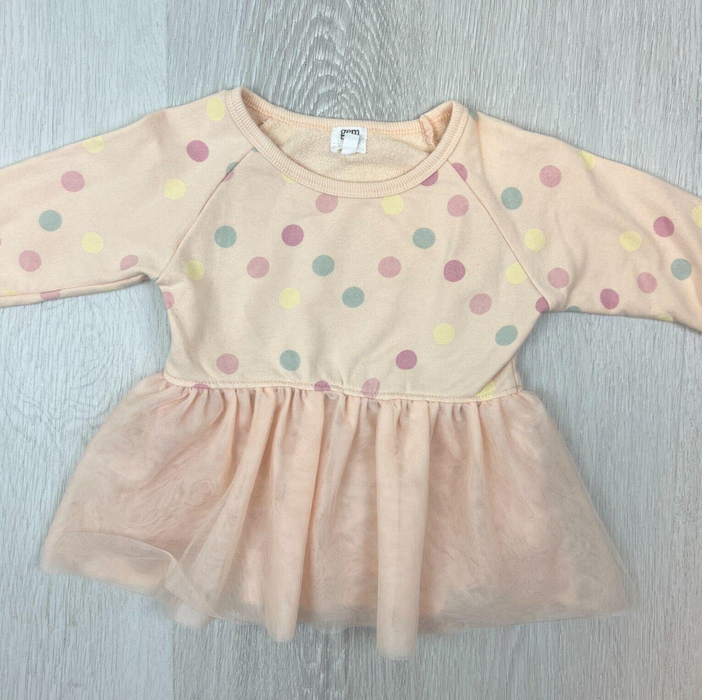 Gem Look Girls Jumper Dress Size 1 (12-18 months)