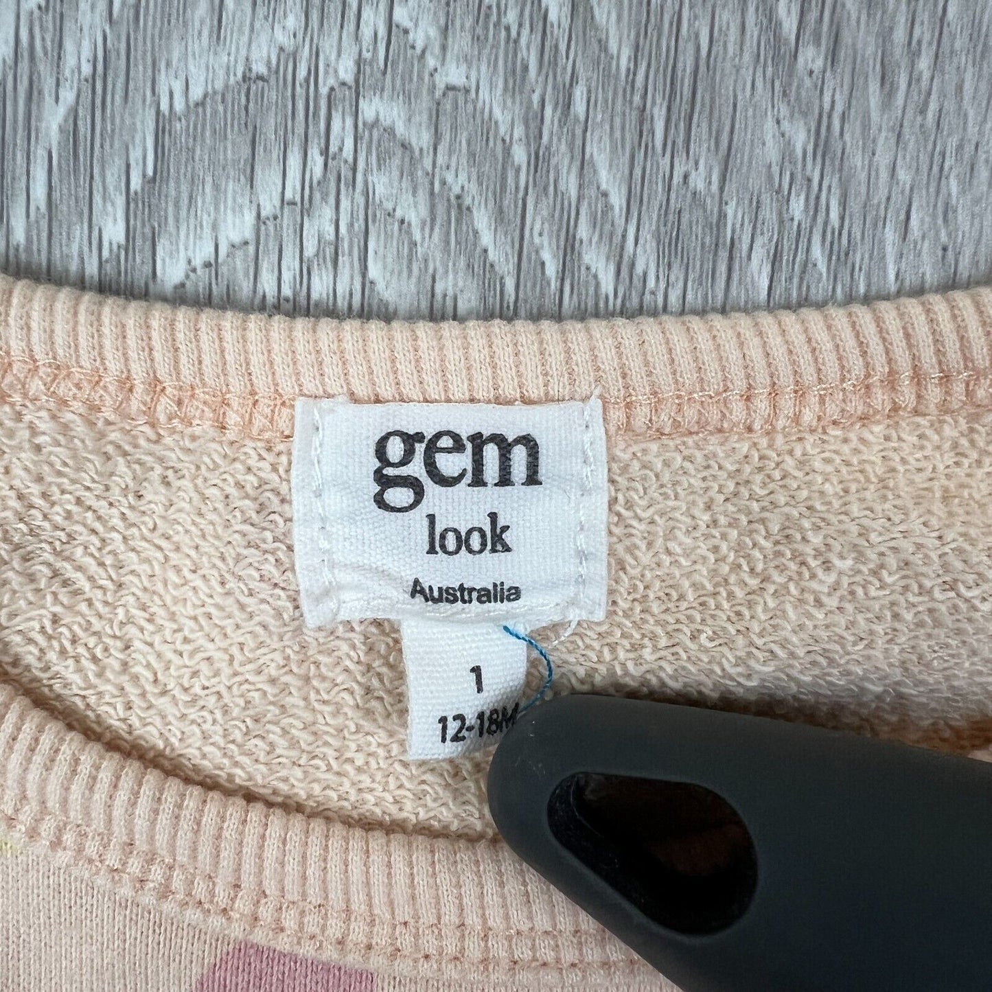 Gem Look Girls Jumper Dress Size 1 (12-18 months)