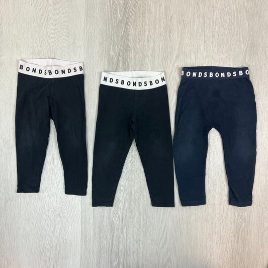 Bonds Babies Leggings Size 18-24 Months (3 Pairs)