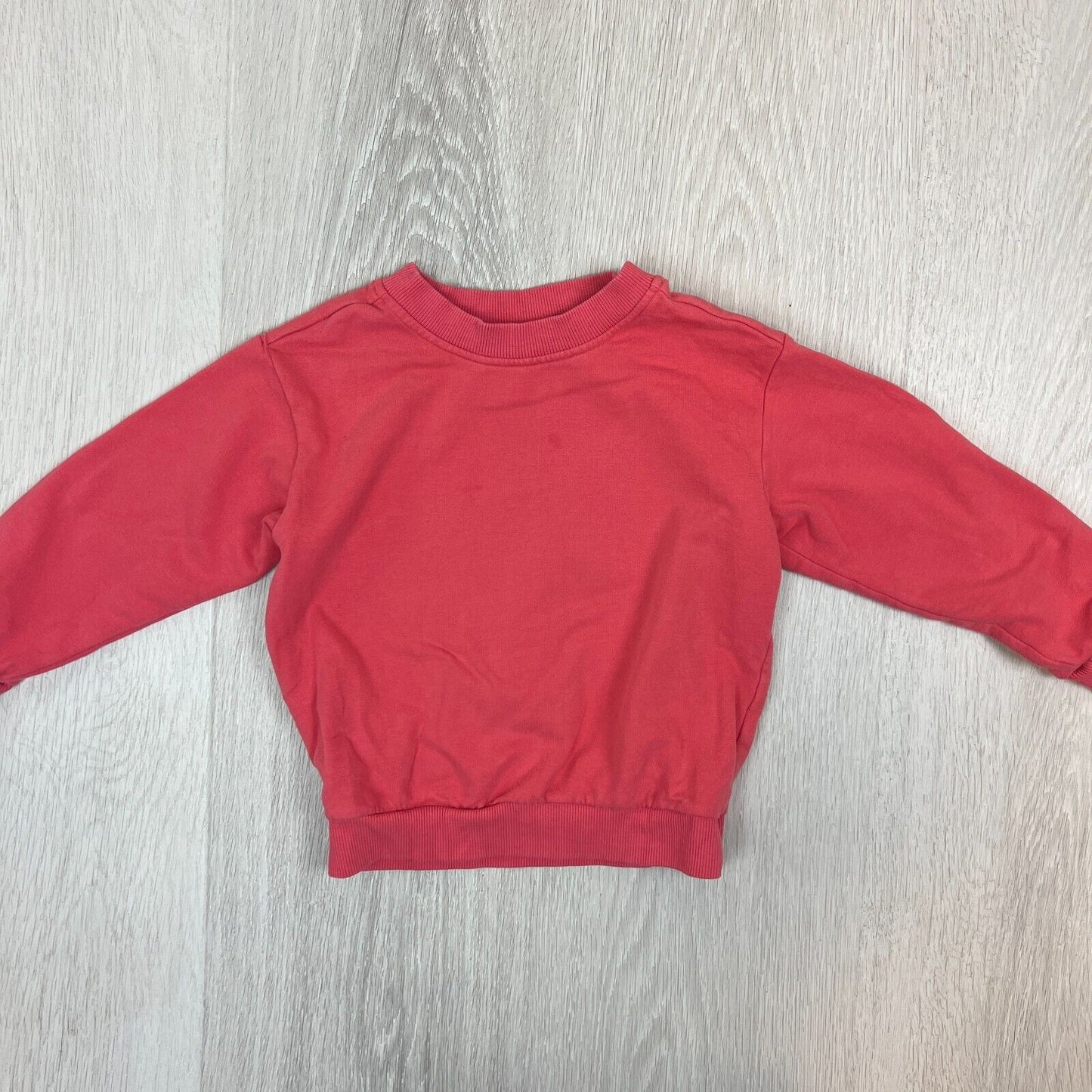 Bonds Move Toddlers Red Pullover Jumper Sweater Size 2 Years