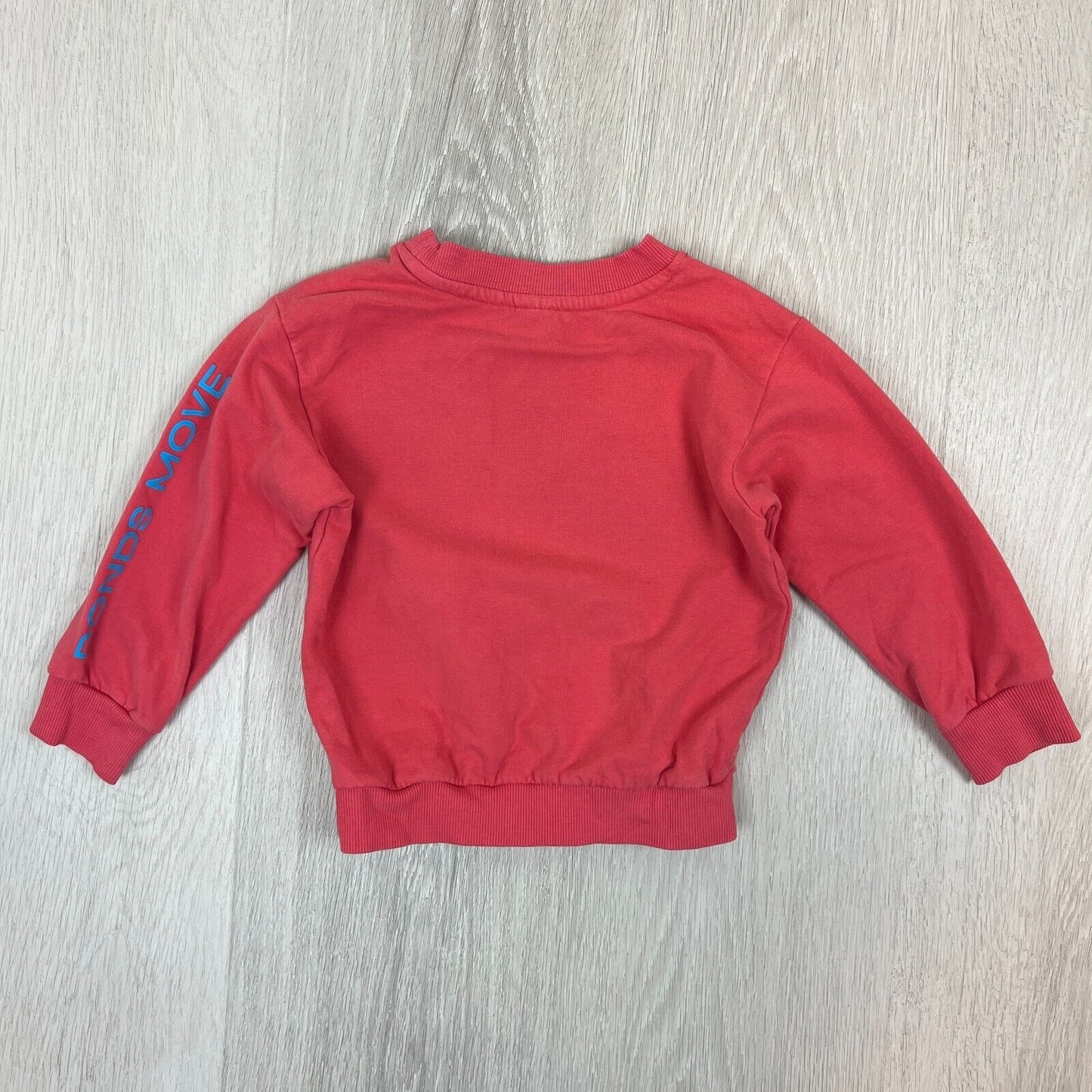 Bonds Move Toddlers Red Pullover Jumper Sweater Size 2 Years